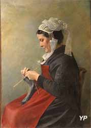 Tricoteuse bretonne (Louise Lamorre-Castex)