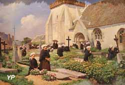 Après la messe : Bretagne (Armand-Eugène Bach, 1893)