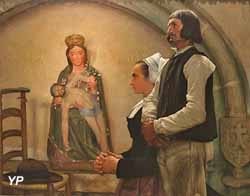 Visite à la Vierge de Bénodet (Jean-Eugène Buland, 1898)