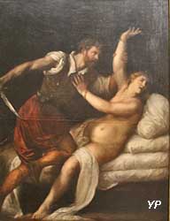 Tarquin et Lucrèce (Tiziano Vecellio, dit le Titien)