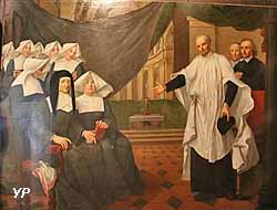Saint Vincent de Paul et les religieuses hospitalières (Jean-Jacques Delusse)